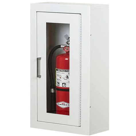 cabinet cold rolled steel baked enamel|Larsen's Architectural Surface Mounted Fire Extinguisher Cabinet.